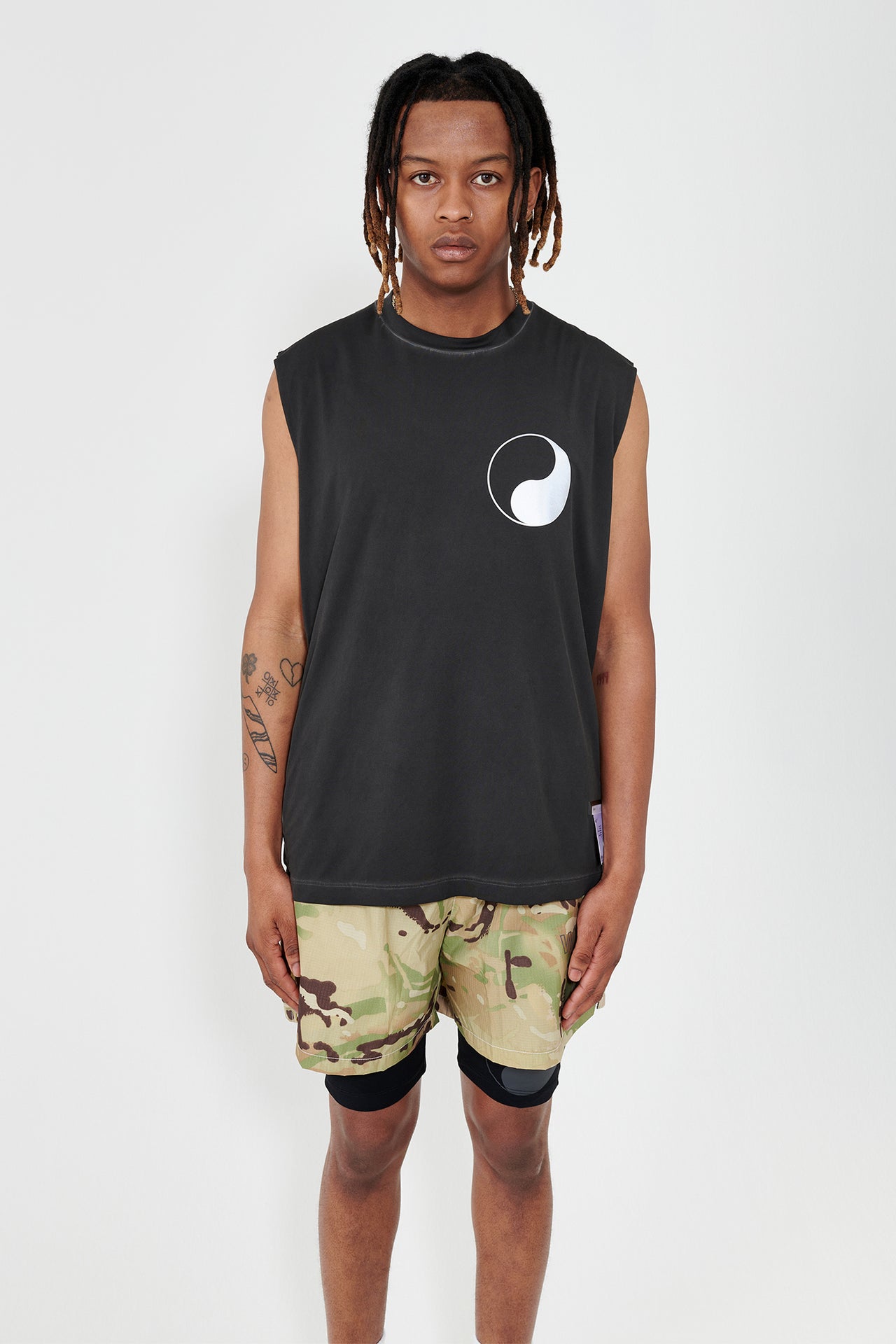 Satisfy x Our Legacy Auralite Muscle Tee Black