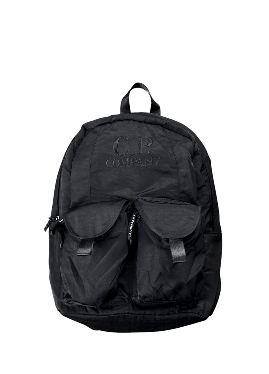 C.P. COMPANY Taylon P Mixed Backpack Black