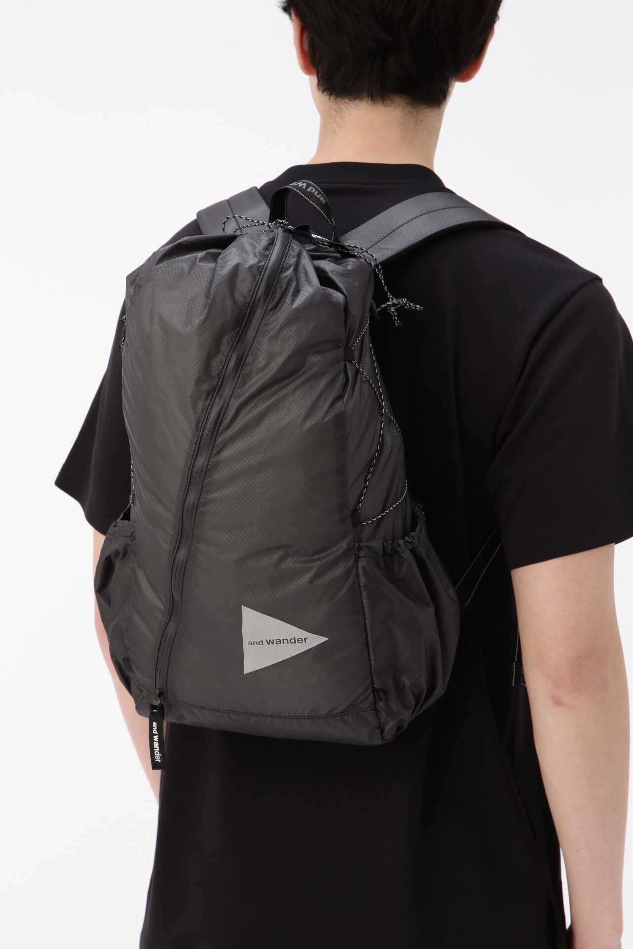 And Wander Sil Daypack Backpack Charcoal