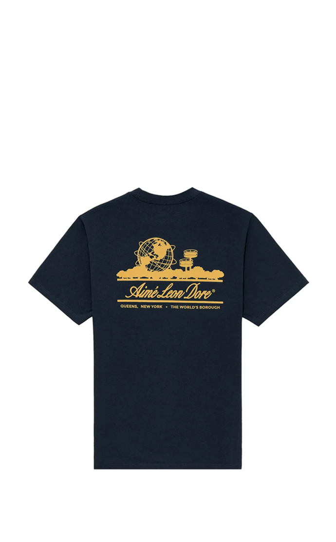 Aime Leon Dore Unisphere S/S Tee Evening Blue