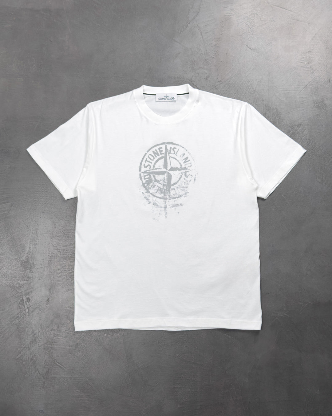 2RC87 'Reflective One' Print T-shirt White SI0206-WT