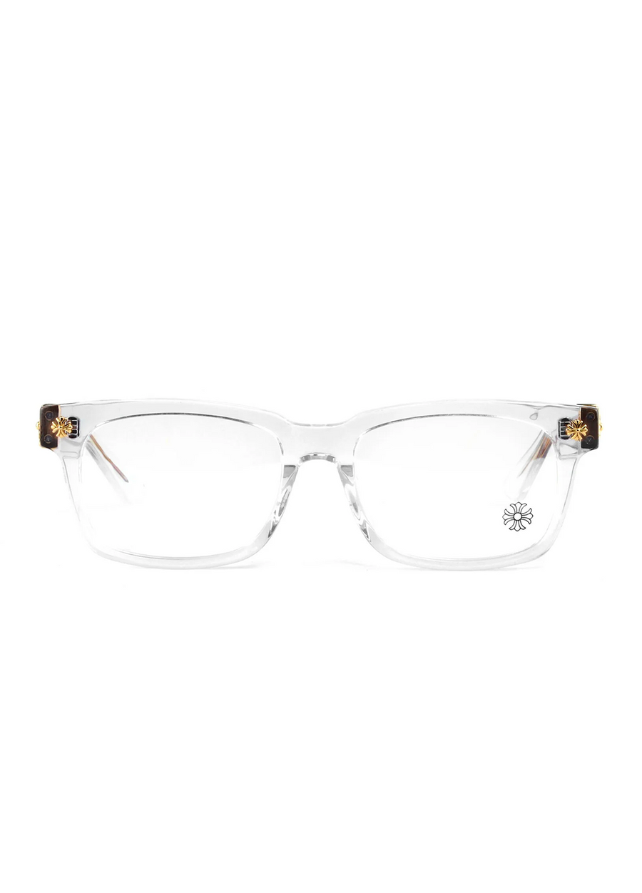 Chrome Hearts Vagilante 2004 Glasses Crystal/Gold