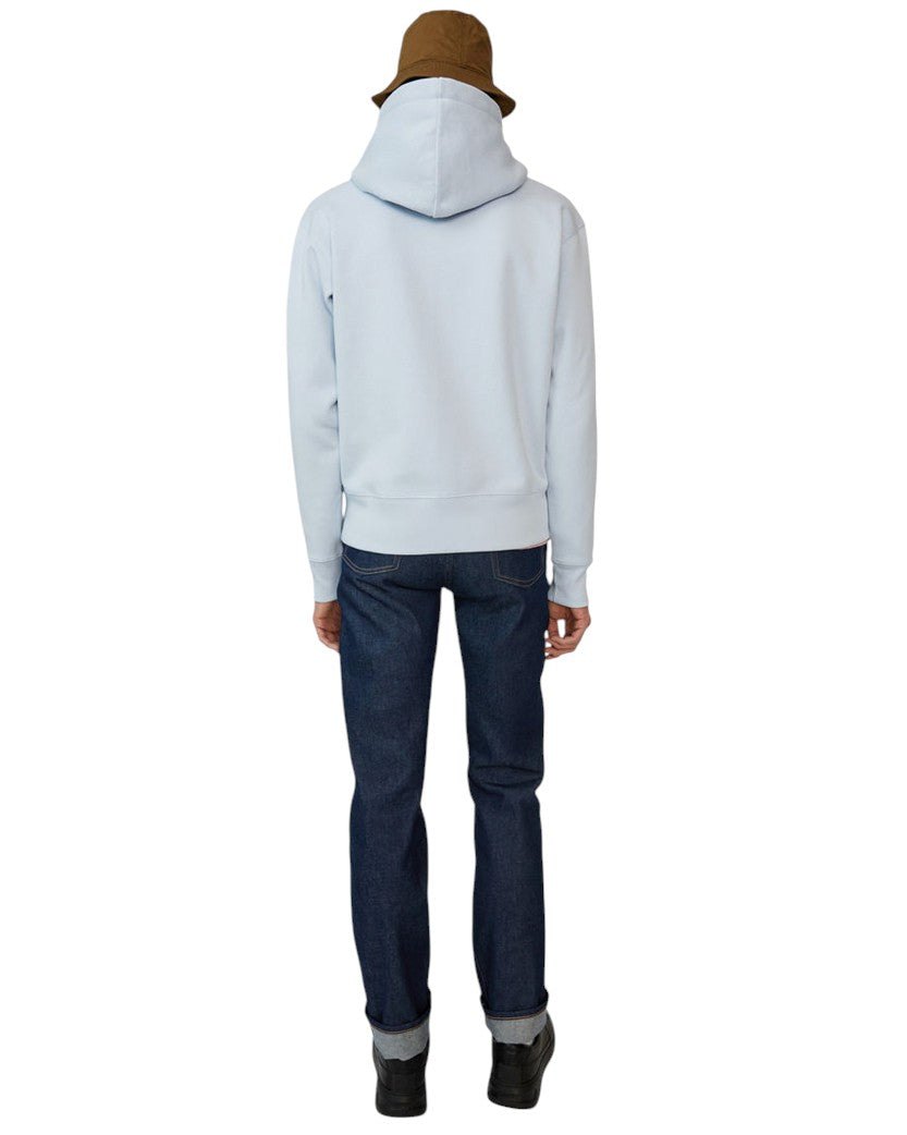 Худі Acne Studios Ferris Zip Hoodie Ice Blue - UNIFORM