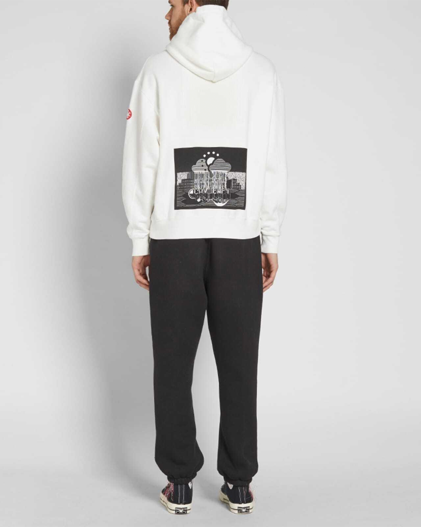 CAV EMPT MD PURSUIT OF FORM HEAVY HOODY White CAV123 - UNIFORM