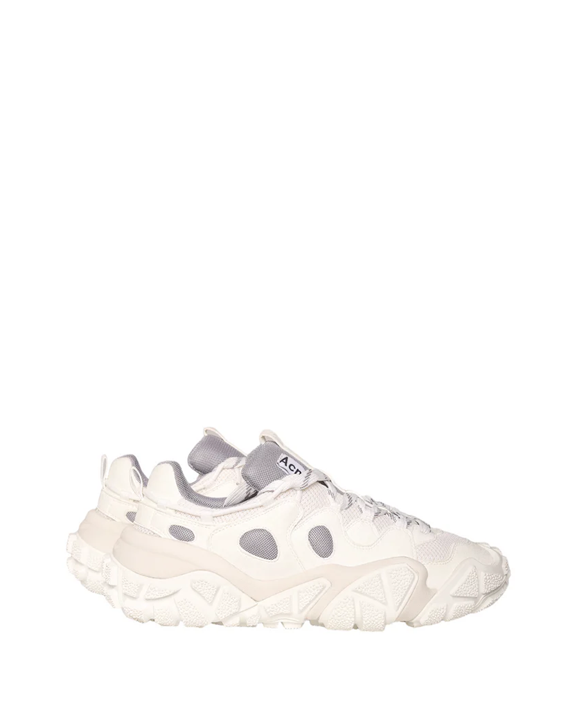 Acne Studios Bolzter Tumbled Sneakers White