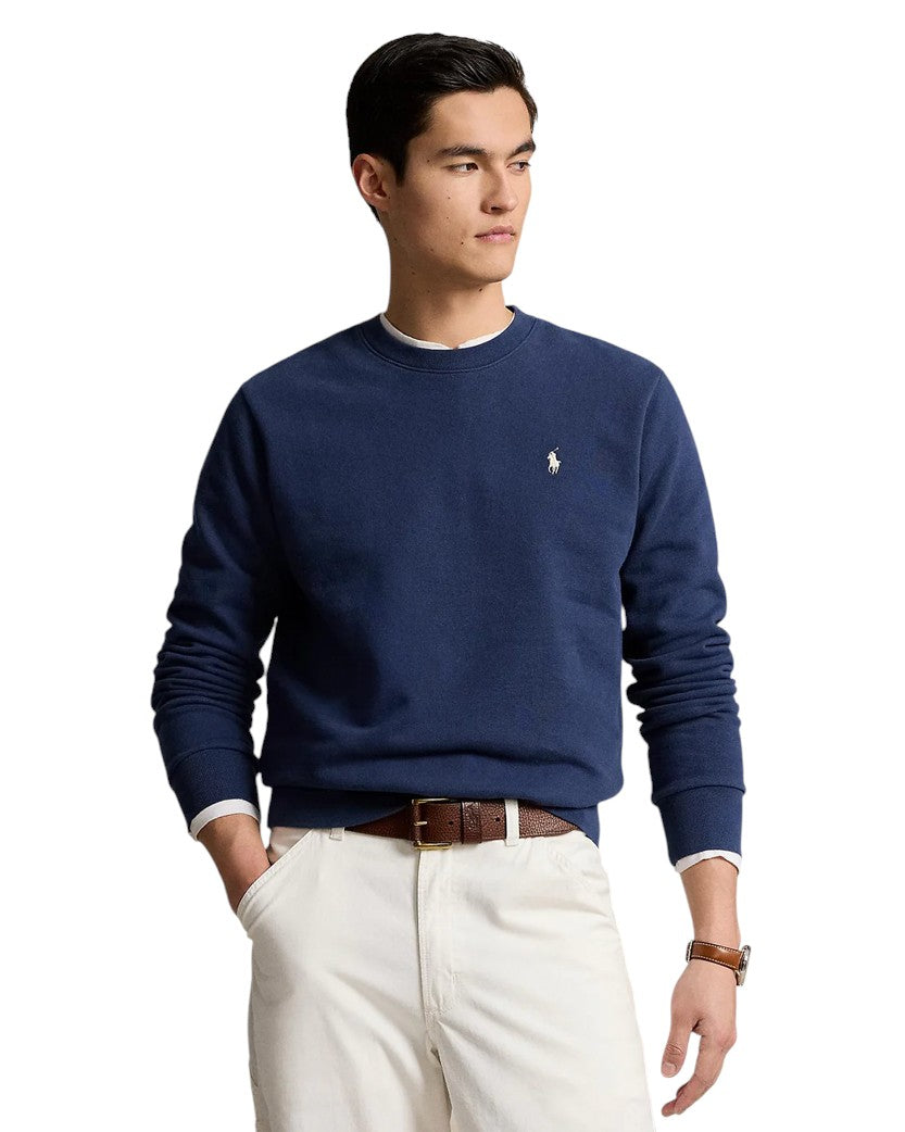 POLO RALPH LAUREN DOUBLE TECH CREW SWEAT Navy