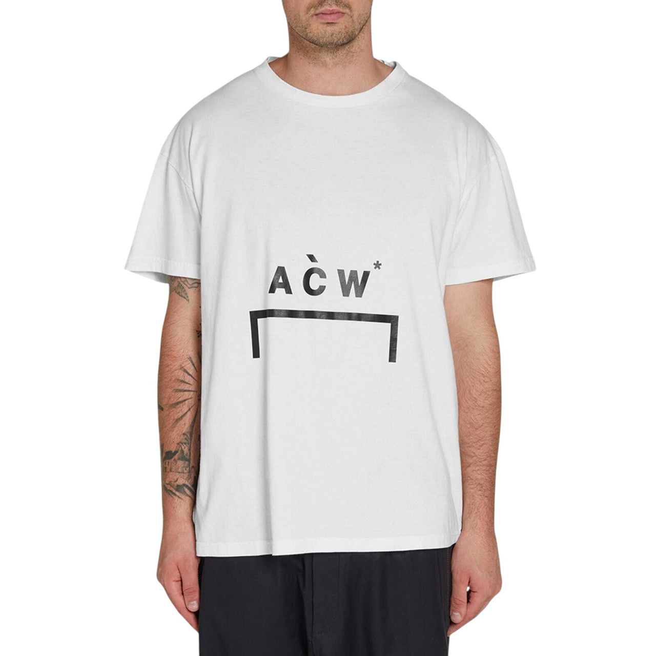 A-COLD-WALL* Bracket Logo Tee White