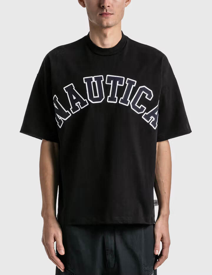 NAUTICA Logo T-shirt Black