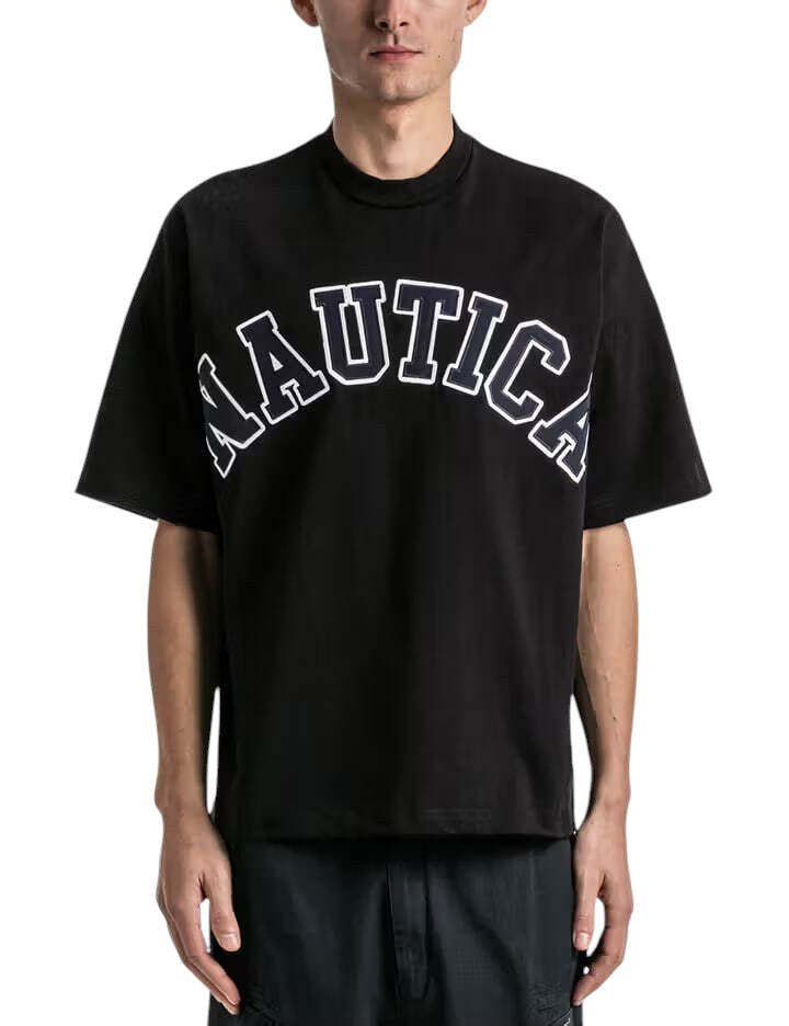 NAUTICA Logo T-shirt Black