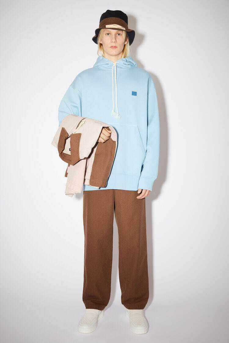 Acne Studios Hooded Sweatshirt Powder Blue