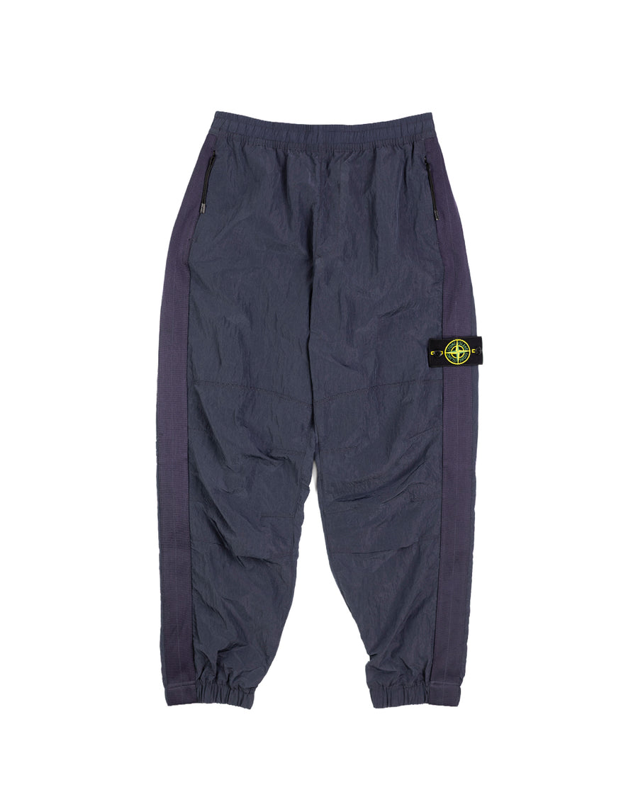 30919 Nylon Metal Track Pants Blue SI0267-BL