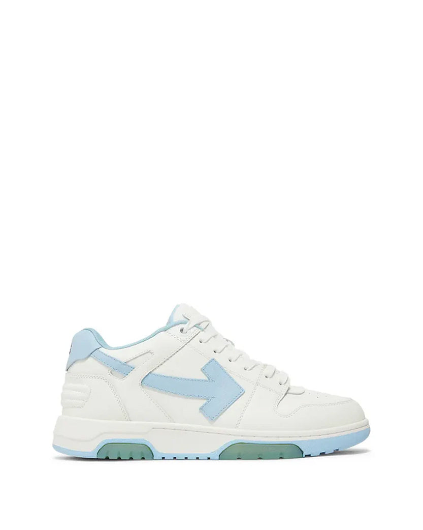 Off White Out Of Office 'OOO' Sneakers White-Light Blue