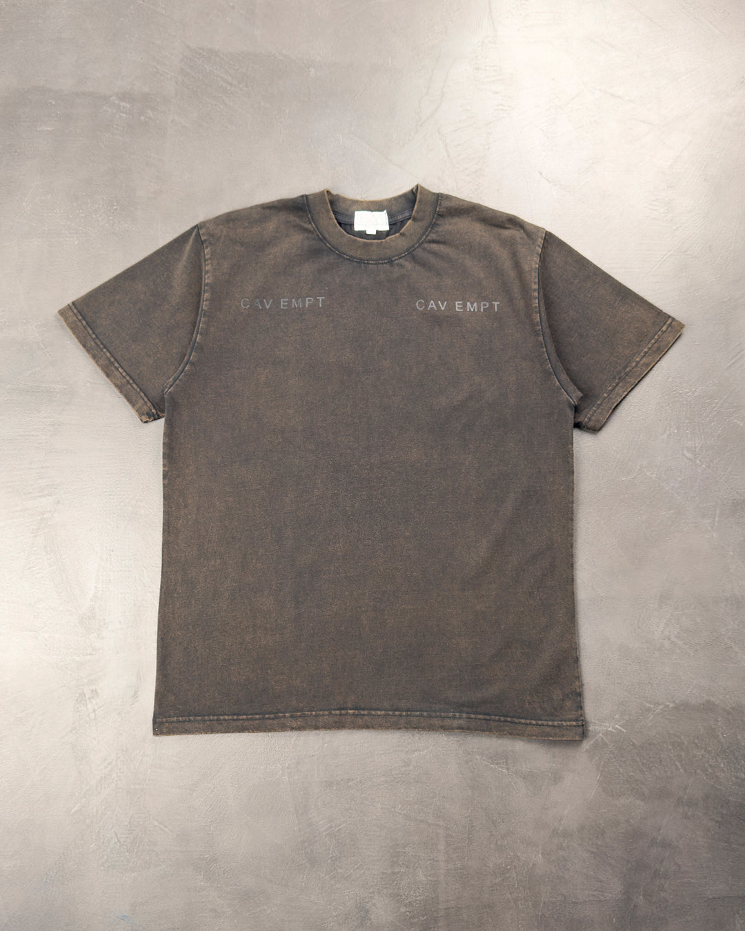 CAV EMPT Back Tee Brown CAV110