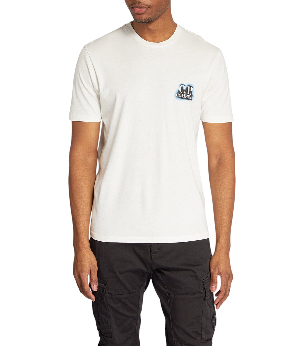 C.P. Company 24/1 Jersey Artisanal British Sailor T-Shirt White