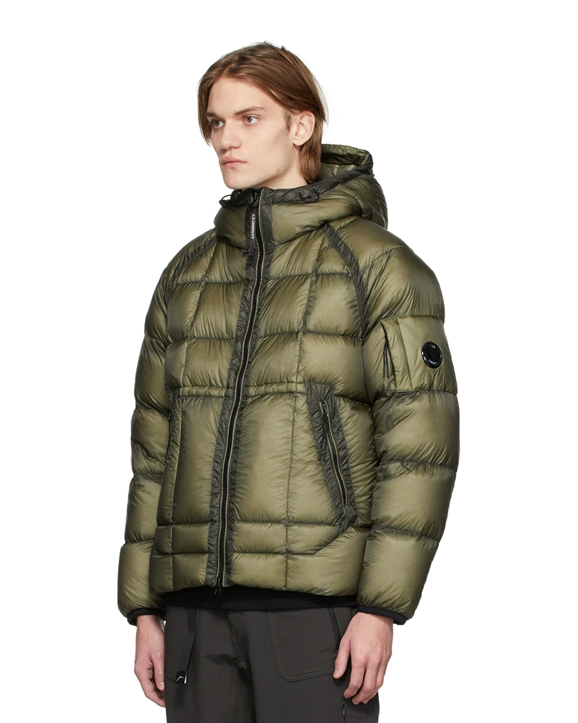 Куртка C.P. Company D.D. Shell Hooded Down Jacket Green - UNIFORM