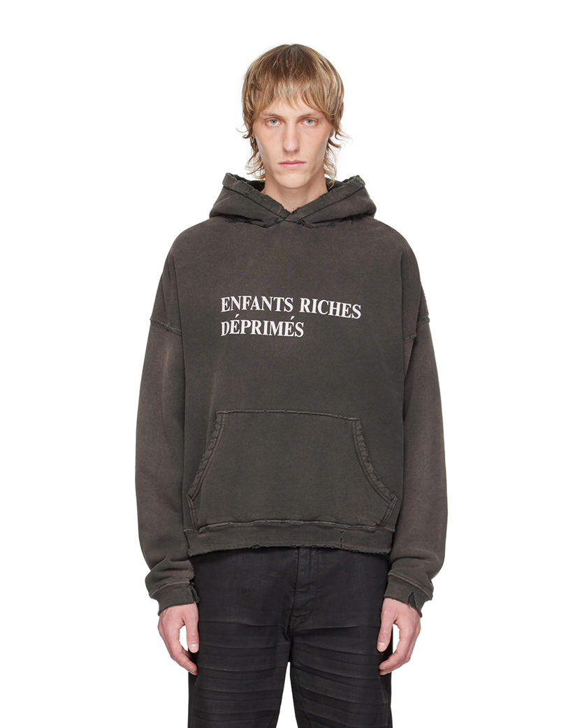 Enfants Riches Deprimes Classic Logo Hoodie Black