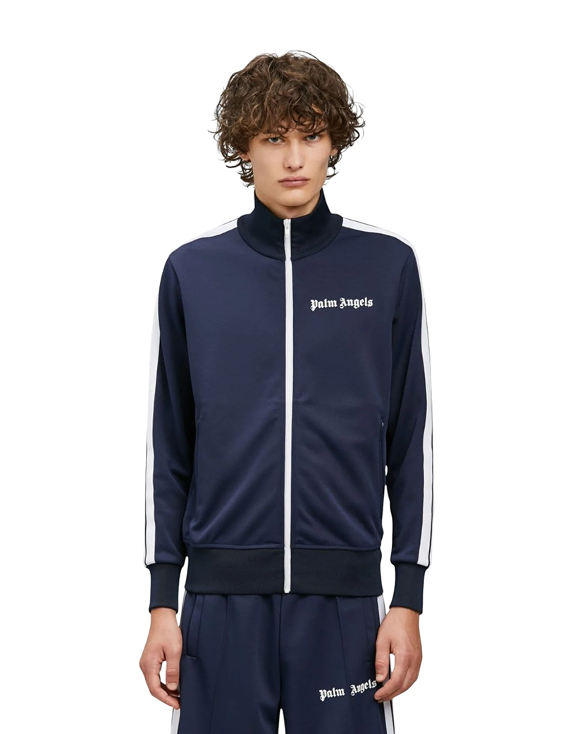 Palm Angels Classic Track Jacket Navy Blue