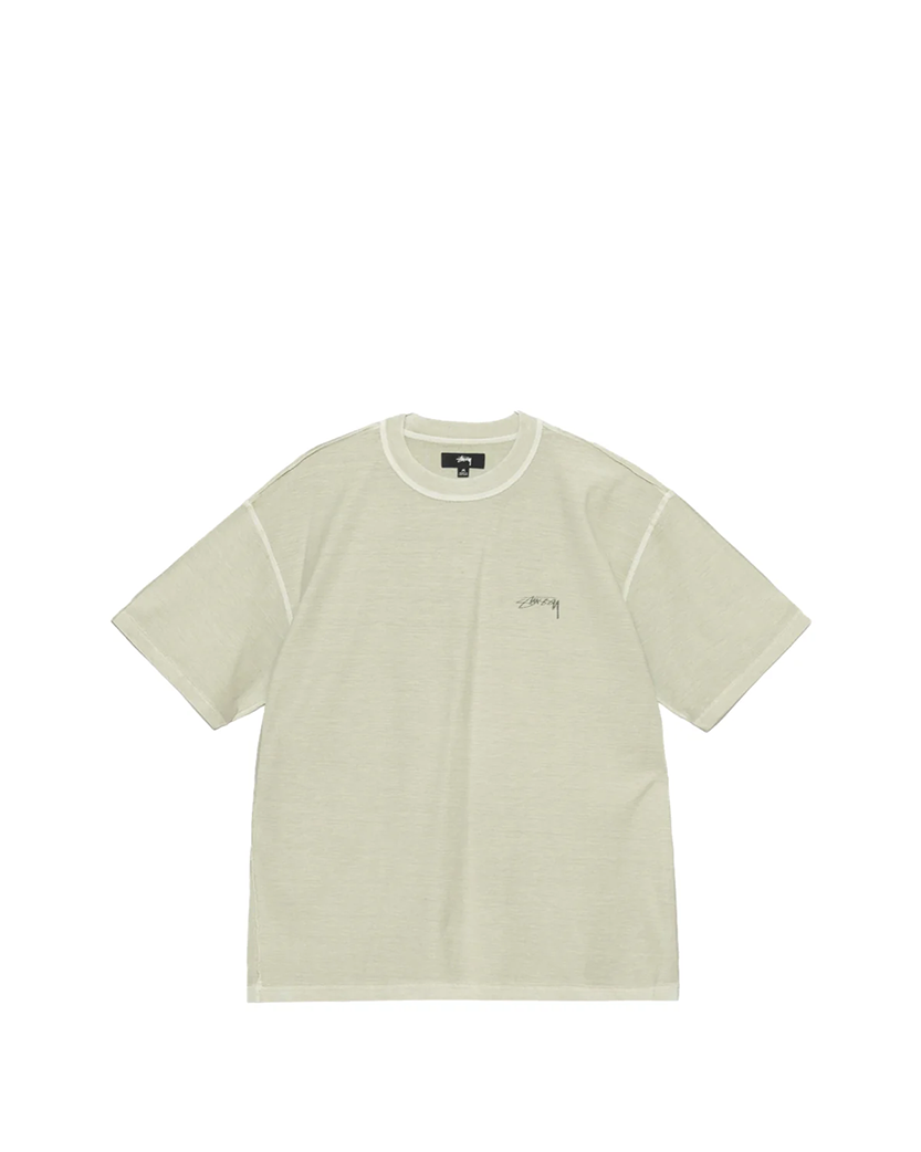 STUSSY Lazy T-Shirt Bone