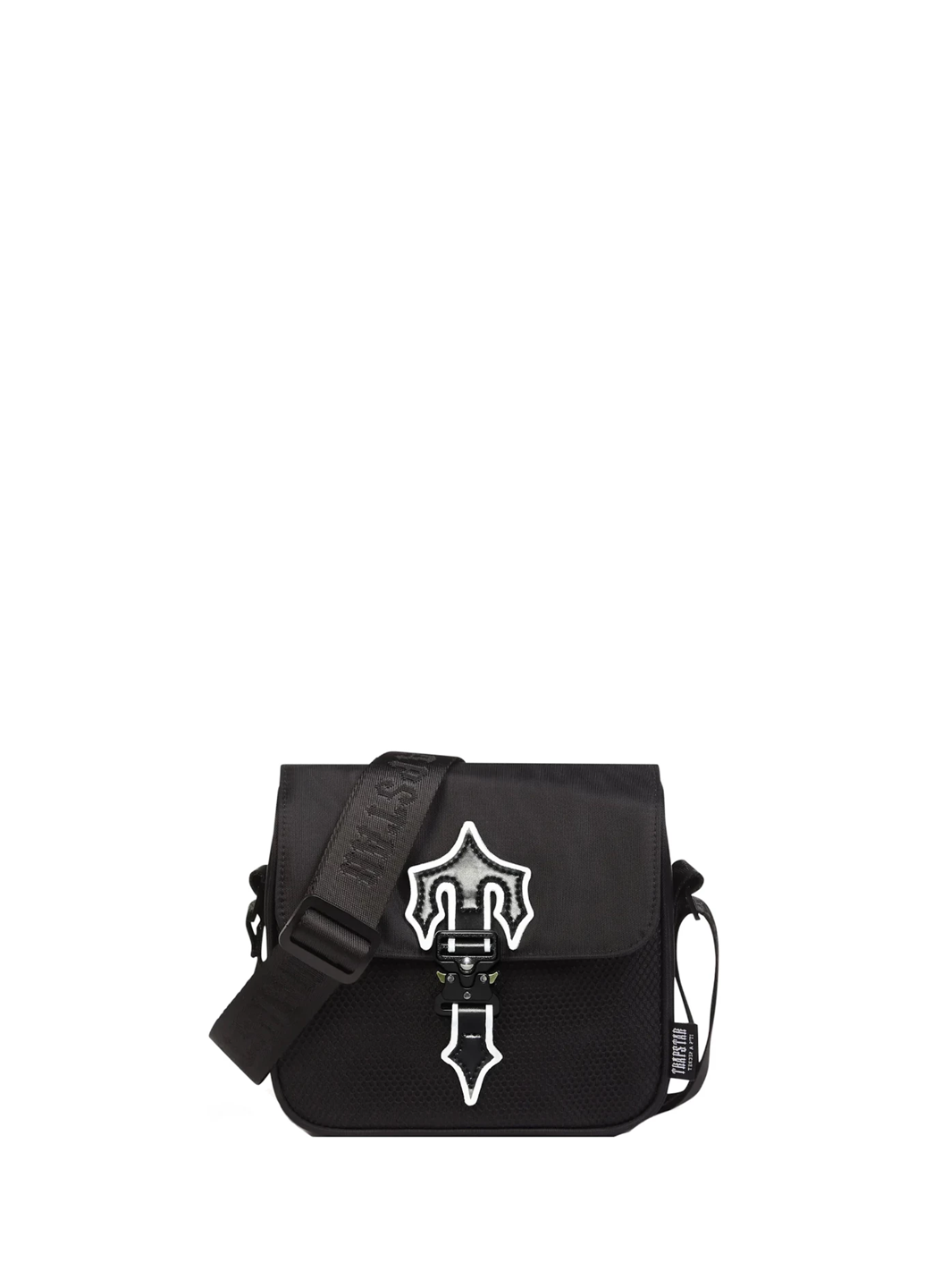 Trapstar Irongate T Crossbody Bag 2.0 White Label Black