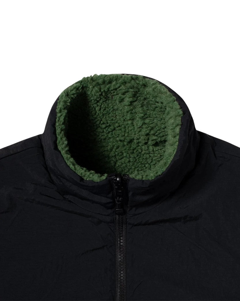 STUSSY 8 BALL SHERPA JACKET GREEN - UNIFORM
