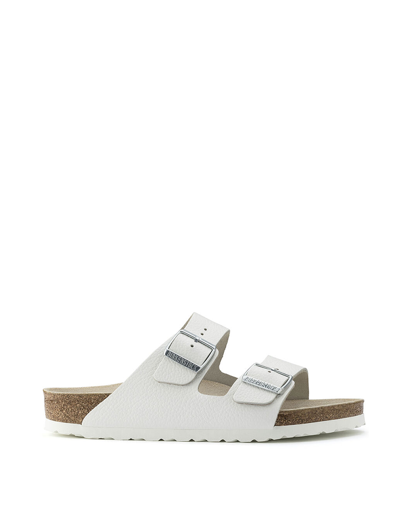 Birkenstock Arizona Natural Leather White