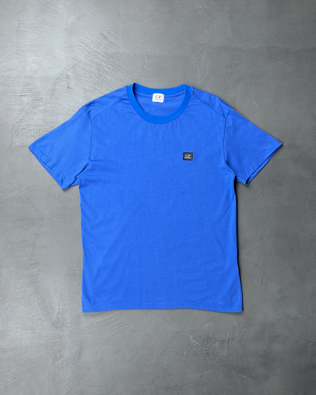C.P. COMPANY Jersey Small Label T-shirt Blue