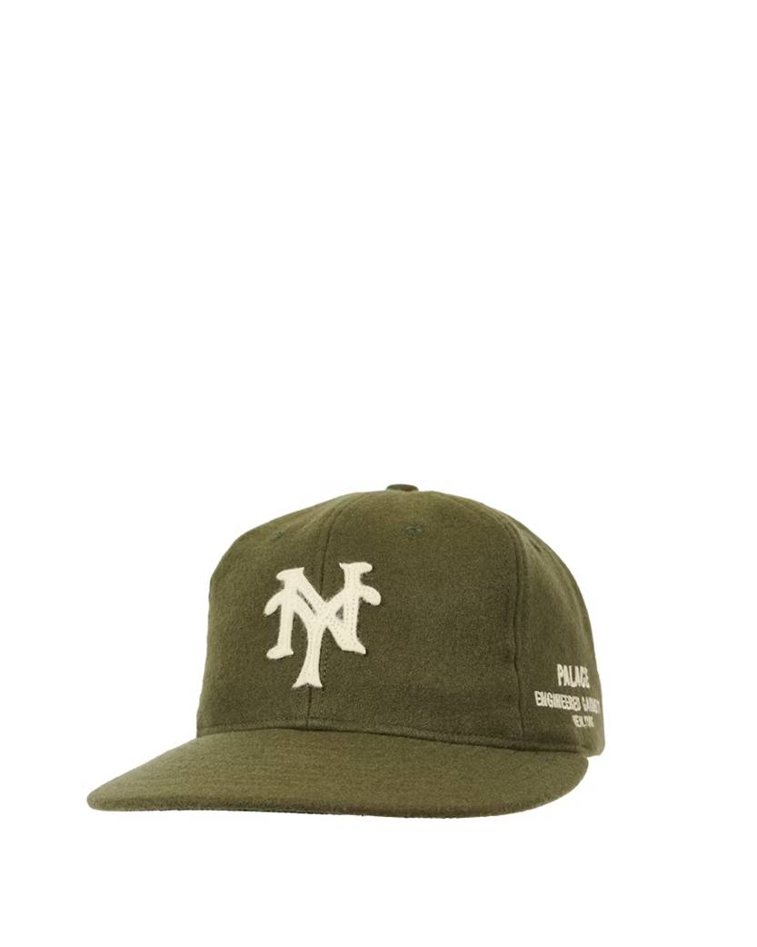 Palace x Engineered Garments x Ebbets NY 6-Panel Cap Olive