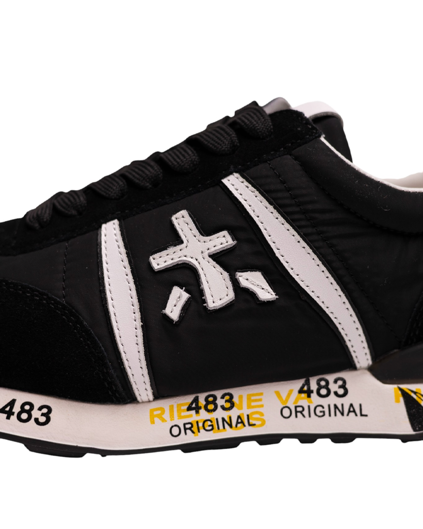 la_forchetta様 Кросівки Premiata Lander 5896 Black & White - UNIFORM