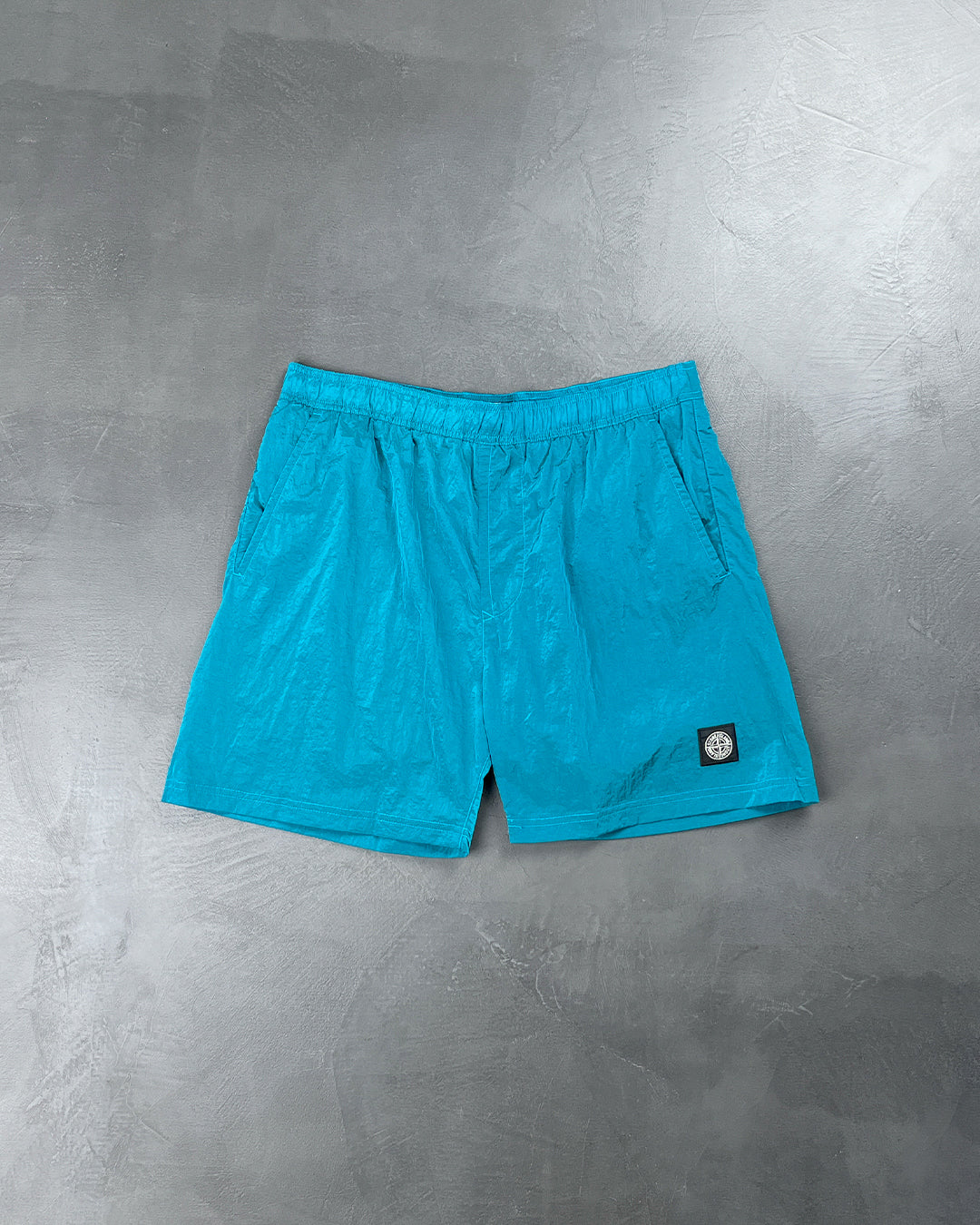B0943 Beach Nylon Shorts Turquoise SI0166-TU