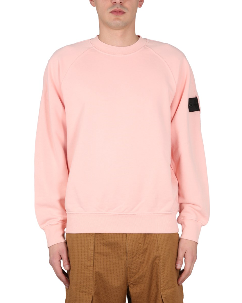 60619 Shadow Project Crewneck Sweatshirt Pink SI0232-PK