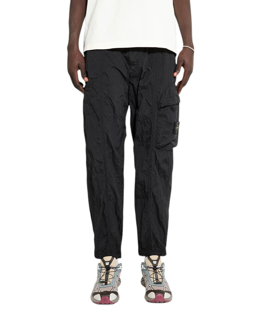 25FW Nylon Metal Econyl Cargo Pants Black SI0318-BK