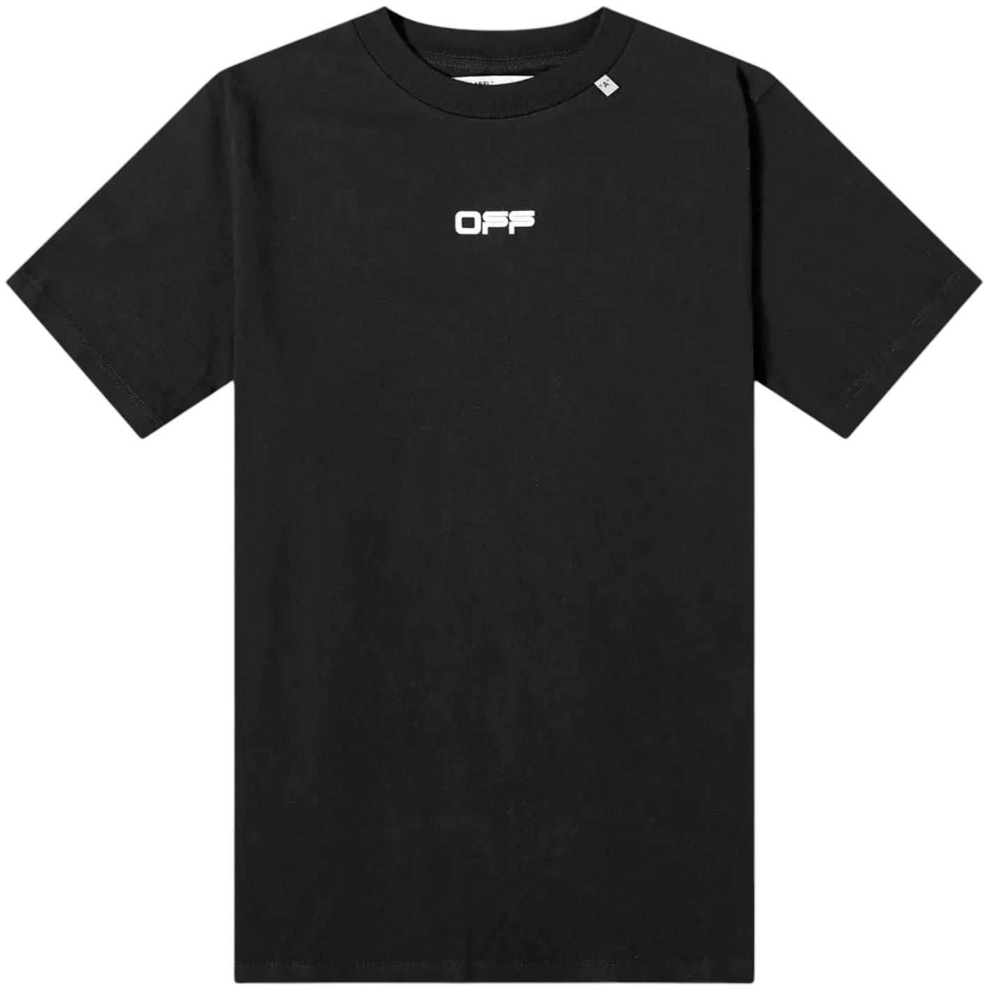 OFF-WHITE CARAVAGGIO SQUARE TEE SHIRT BLACK - UNIFORM