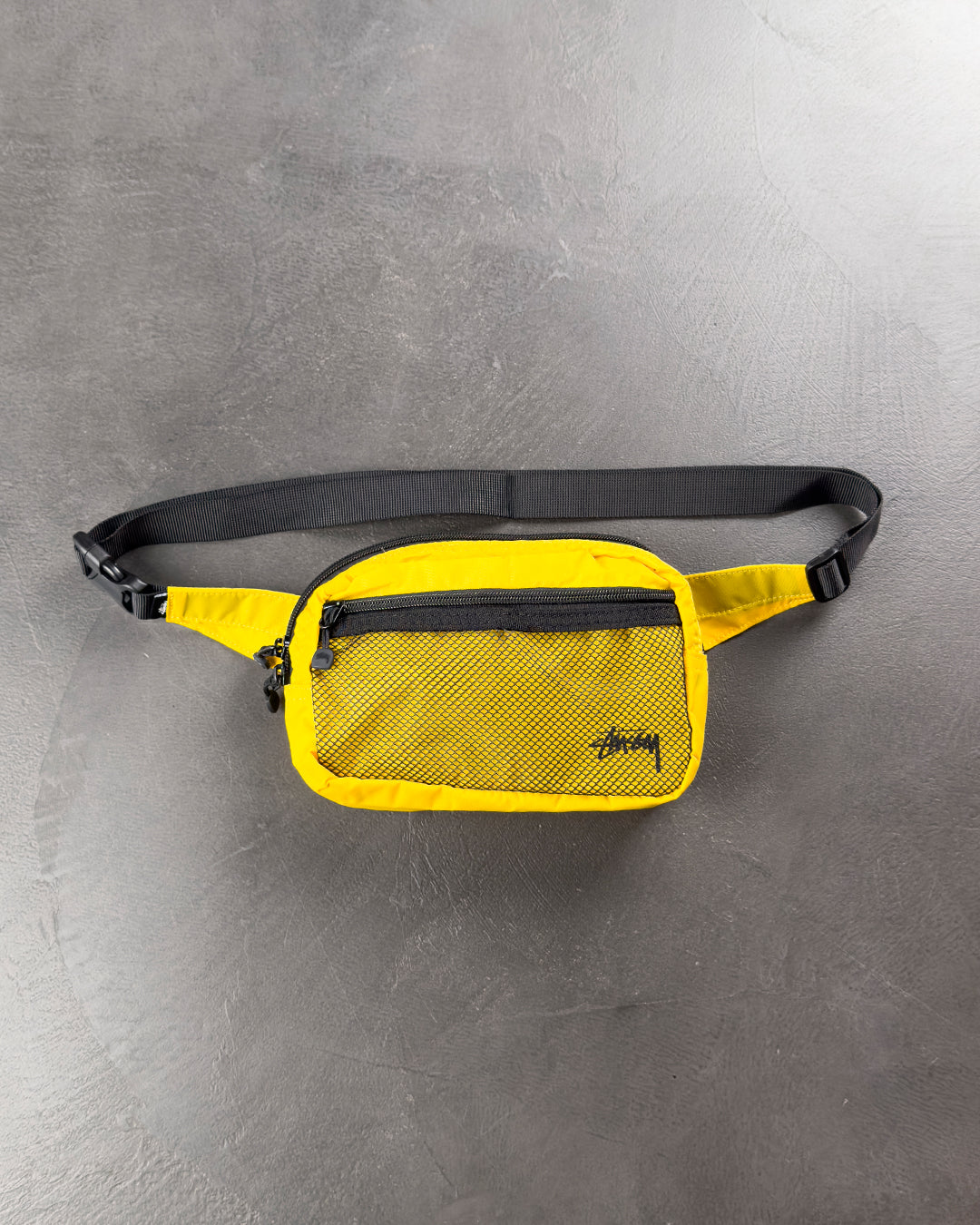 STUSSY Light Weight Waist Bag Yellow