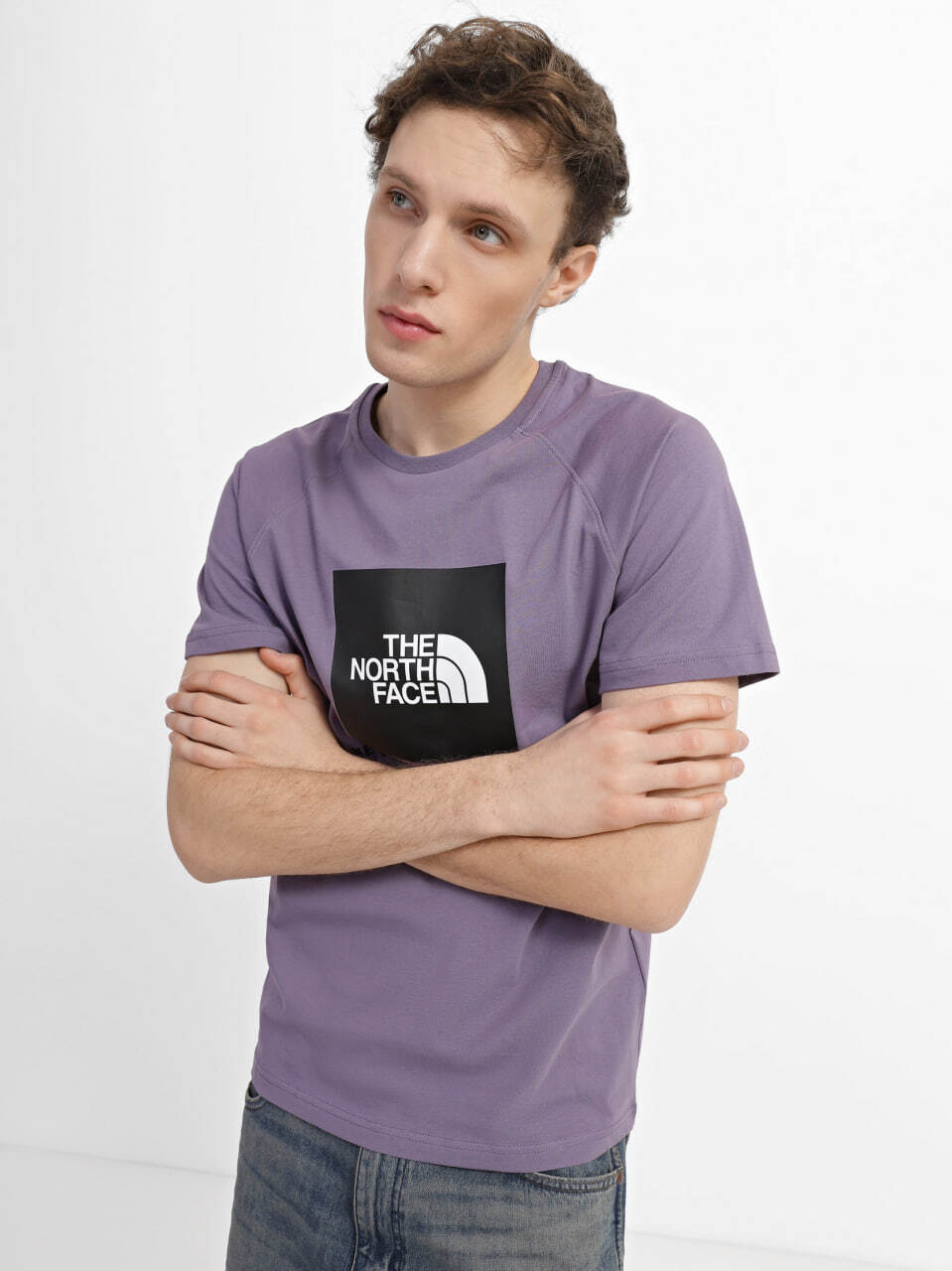 The North Face Red Box T-Shirt Purple
