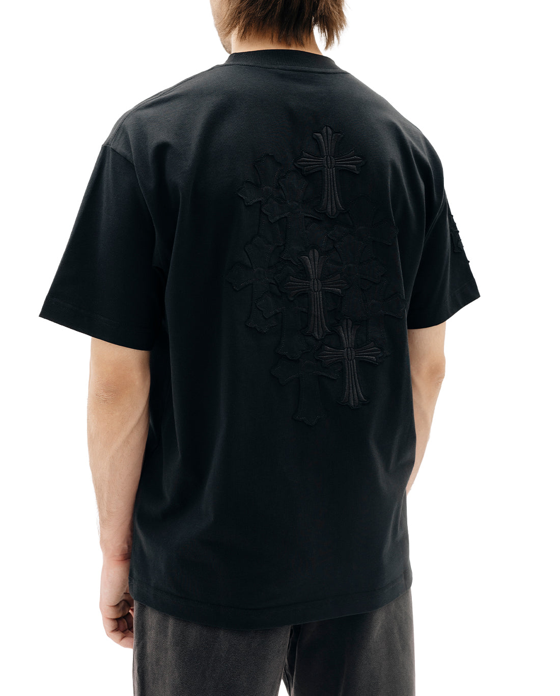 Футболка Chrome Hearts T-Shirt Black CH102-BK - UNIFORM