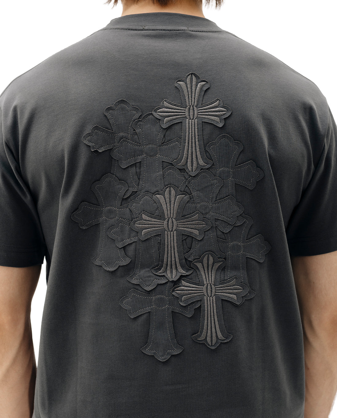 Футболка Chrome Hearts T-Shirt Grey CH102-GY - UNIFORM