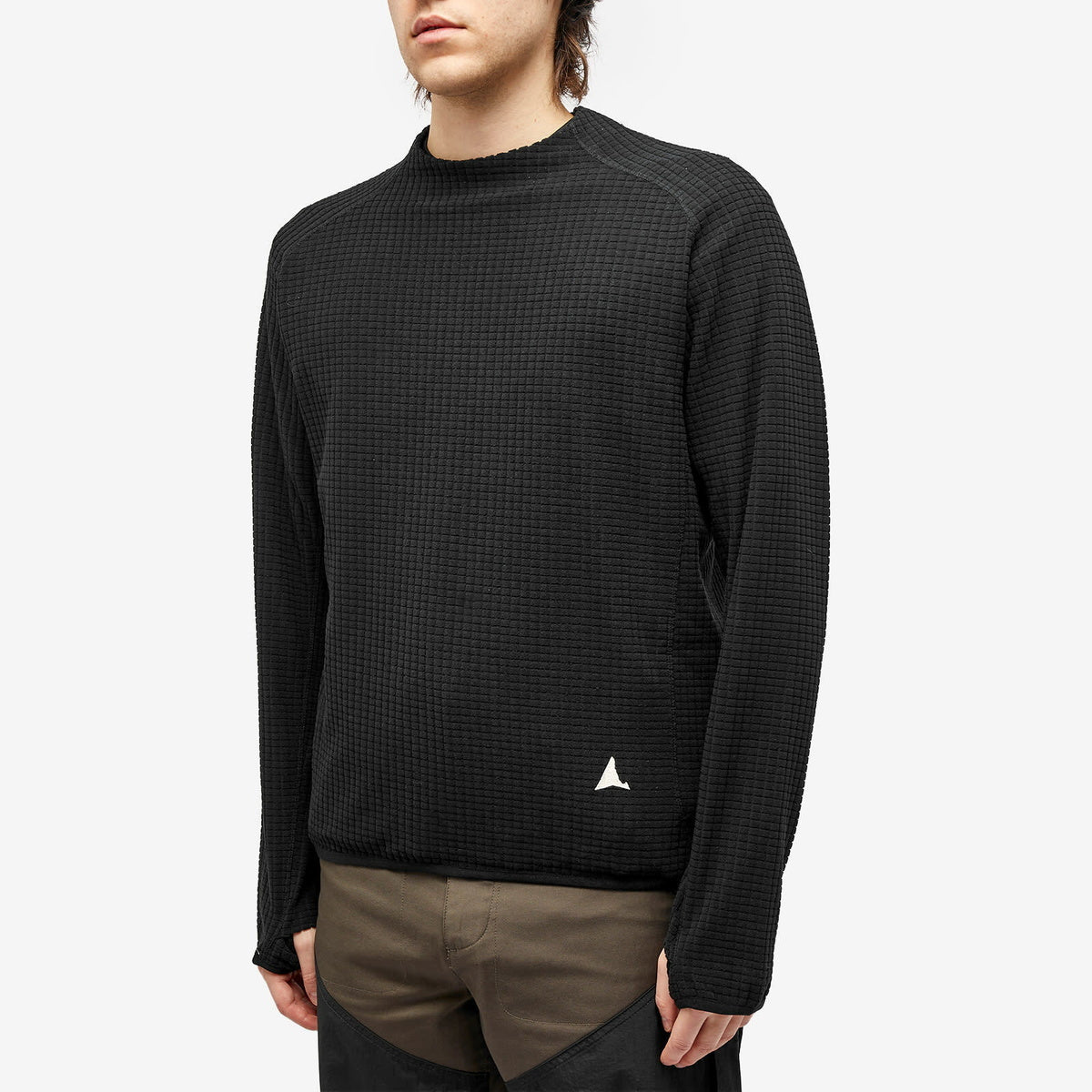 Roa Polartec Grid Mockneck Black