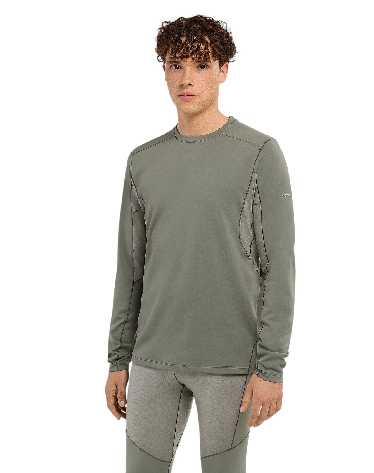 Arc’teryx Rho Hybrid Crew Neck & Bottom Forage