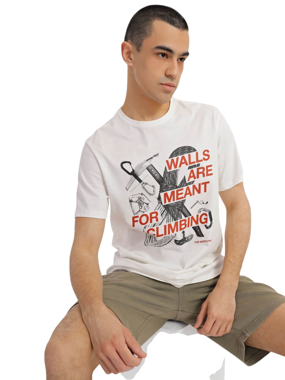 The North Face Outdoor Graphic T-Shirt White