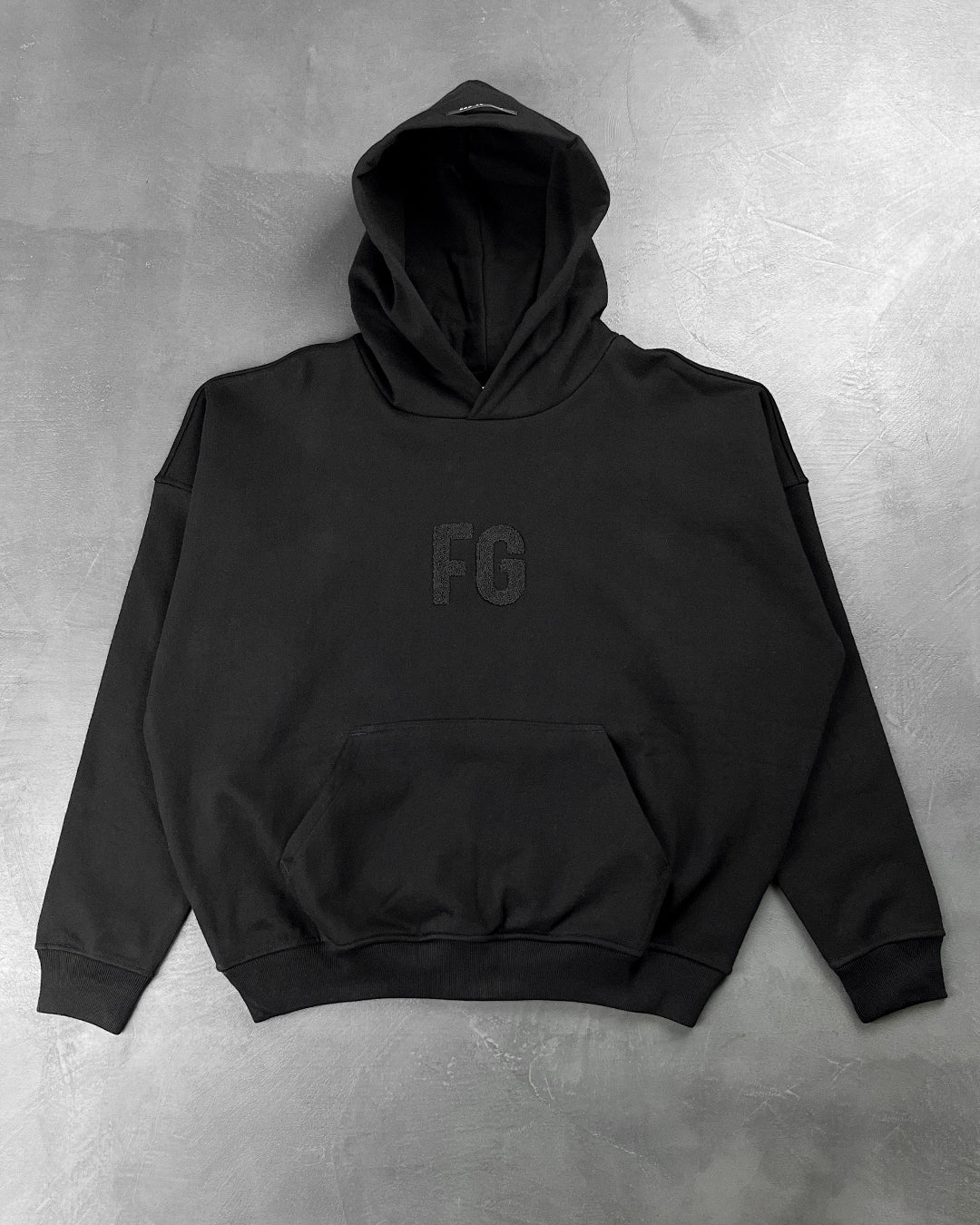 Fear Of God Everyday 'FG' Hoodie Black