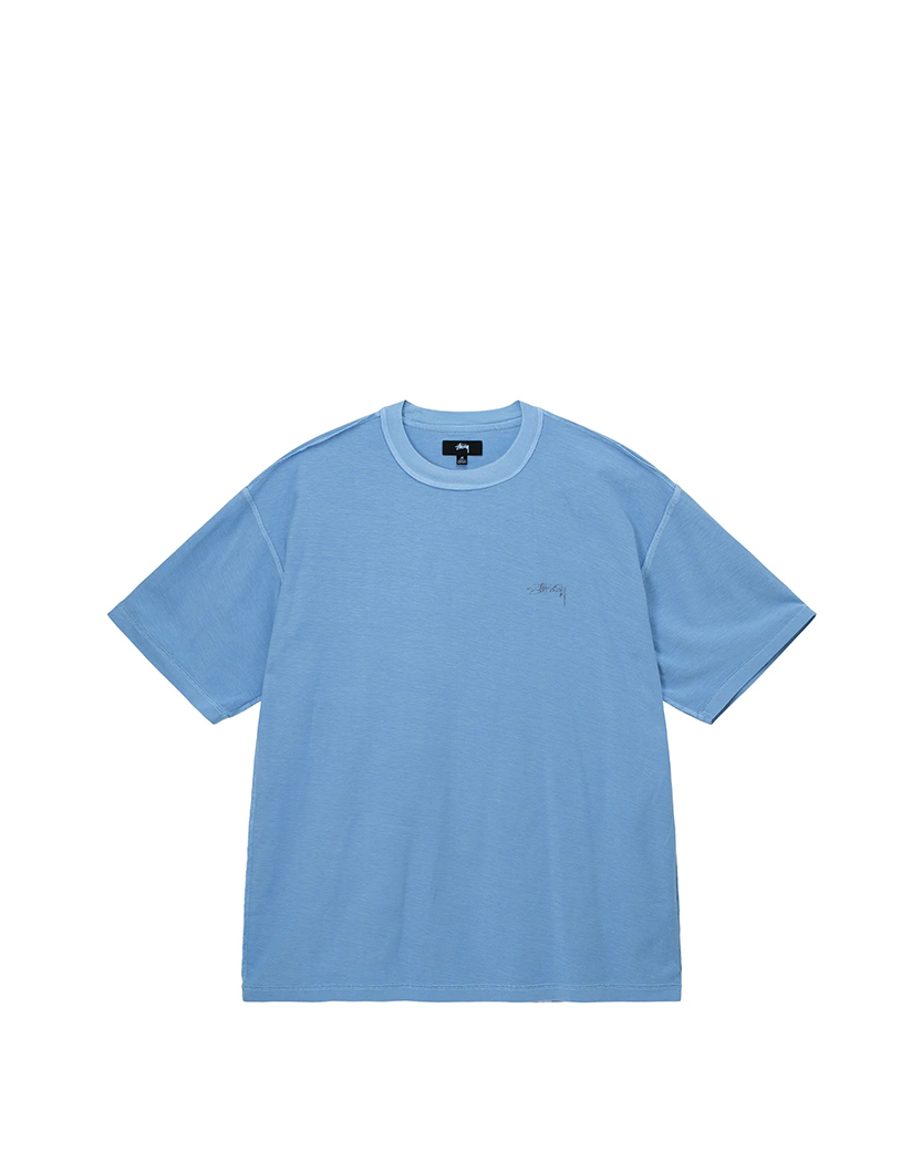 STUSSY Lazy T-Shirt Blue