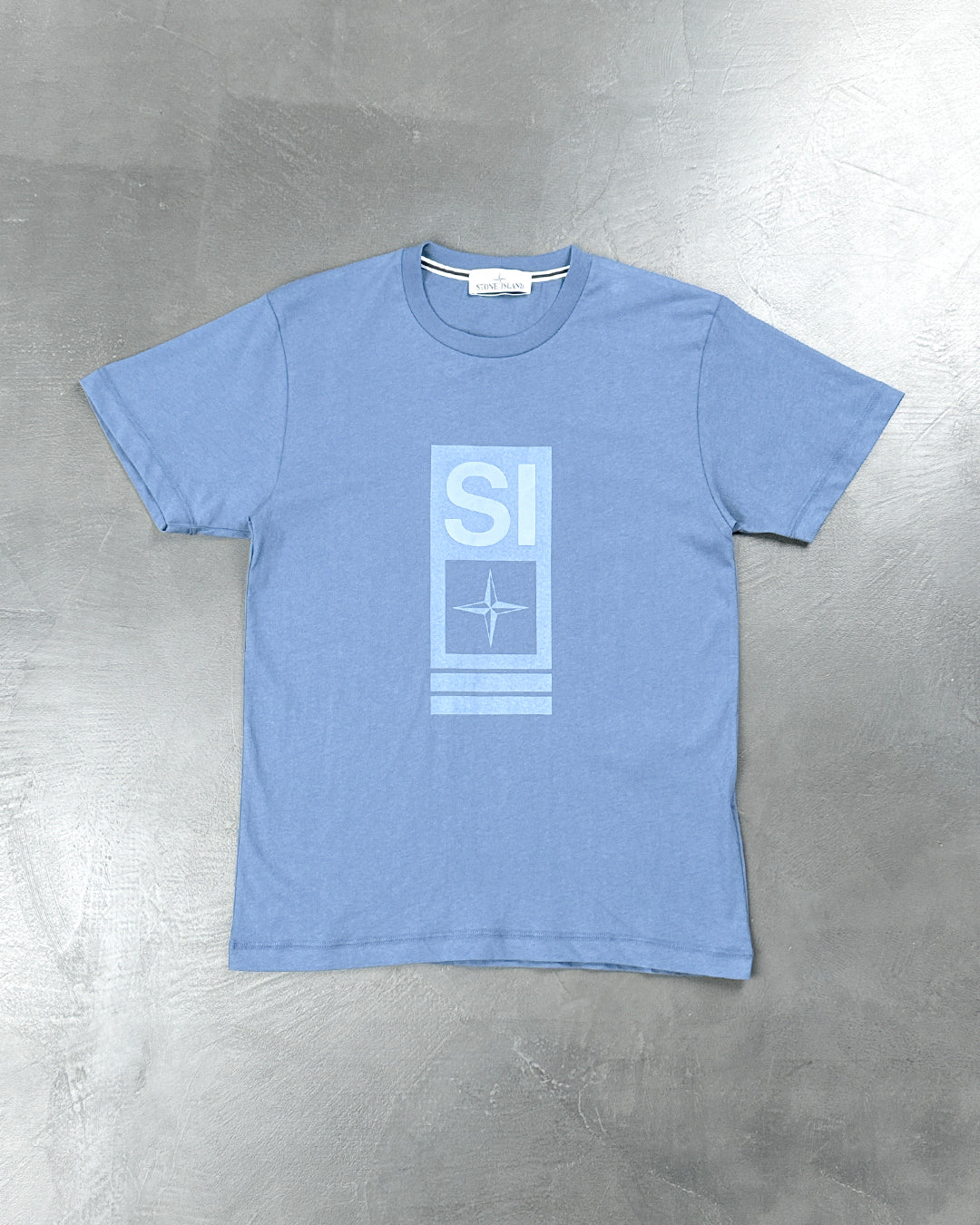 2NS92 Abbreviation One Print T-Shirt Avio Blue SI0162-ABL