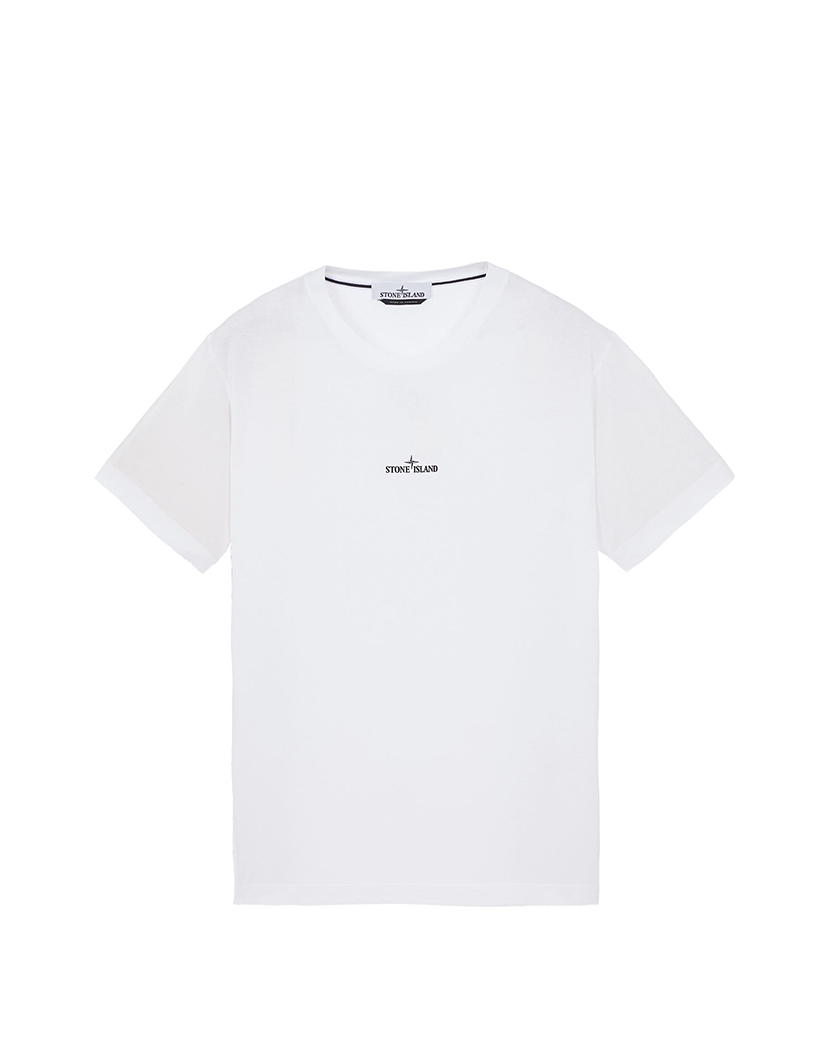 2NS89 'Institutional One' Print T-Shirt White SI0197-WT