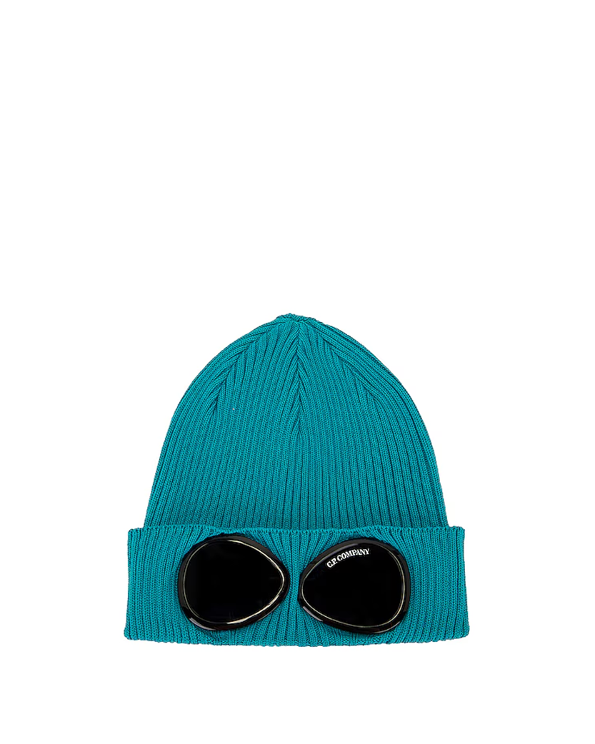 C.P. Company Goggle Beanie Lake Blue