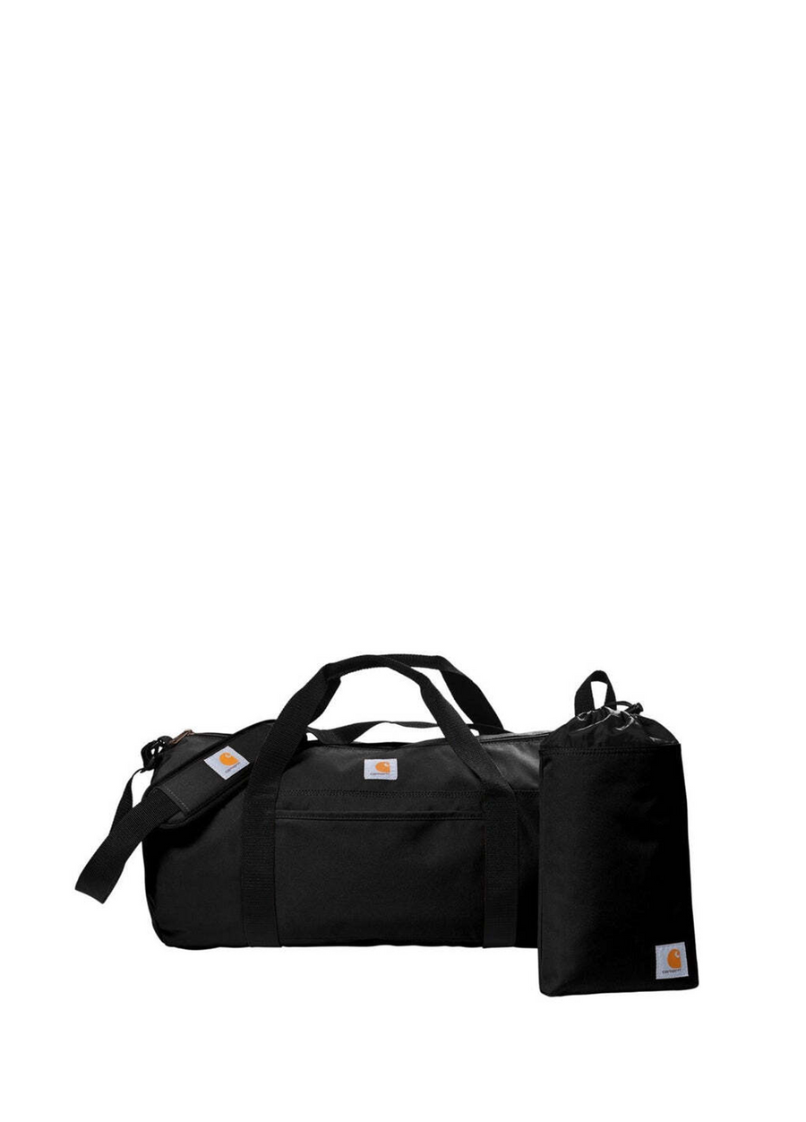 Carhartt WIP Canvas Packable Duffel With Pouch Black