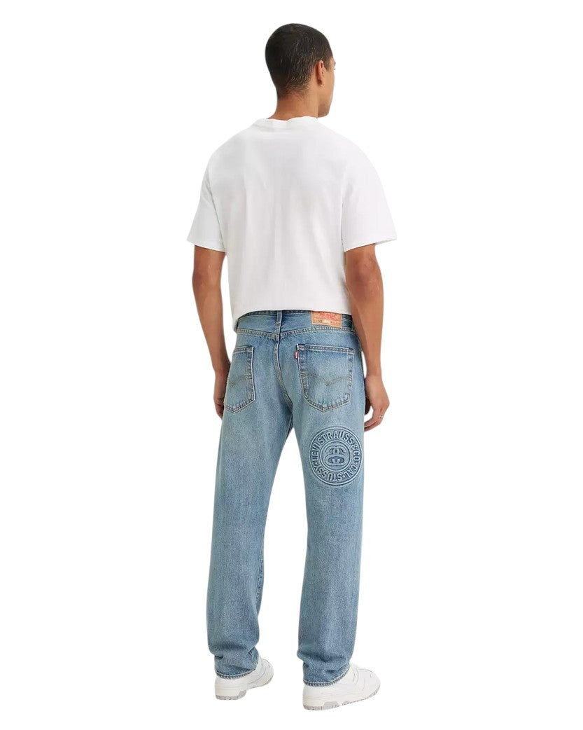 STUSSY & Levi's Embossed 501 Jeans - UNIFORM
