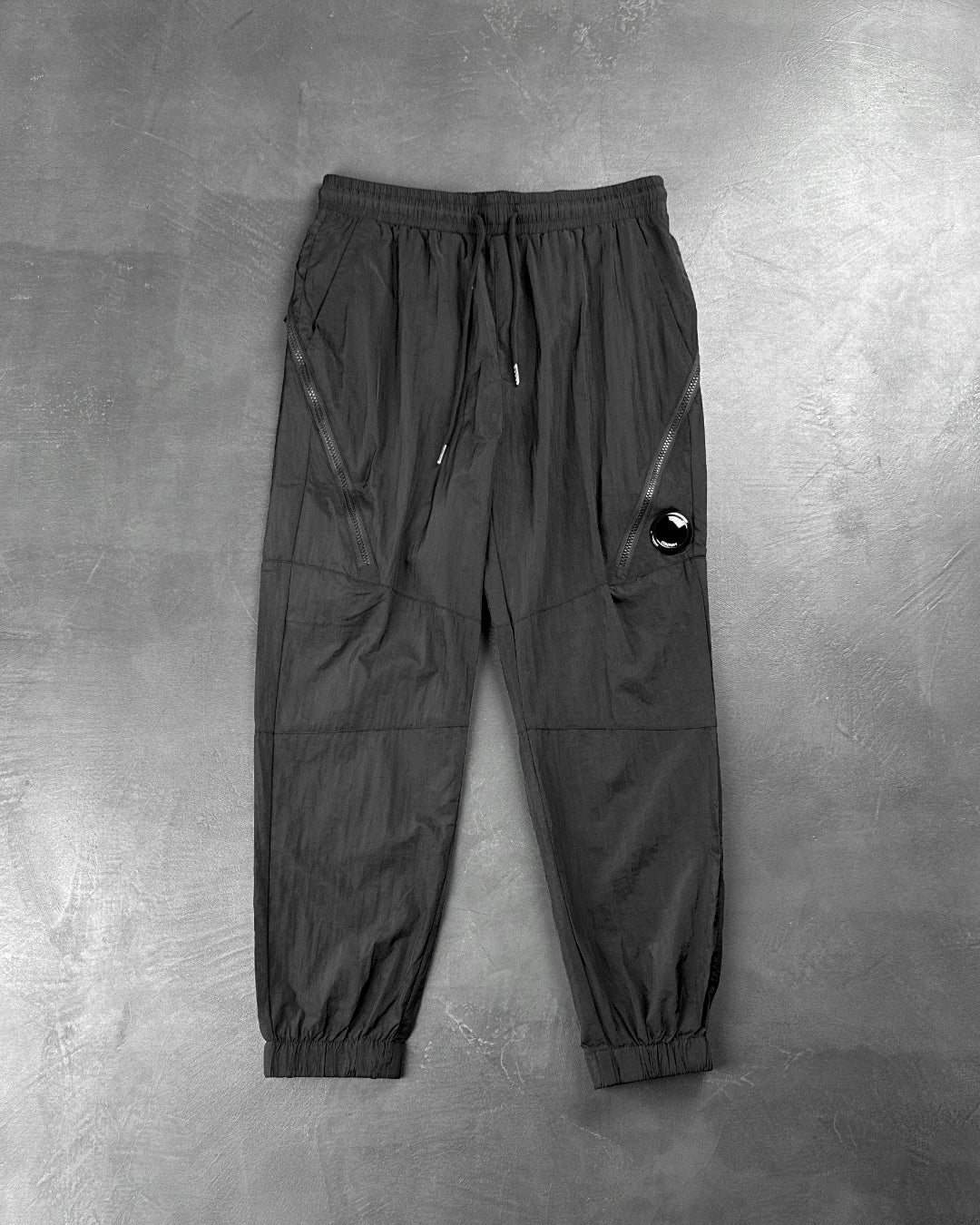 C.P. Company Garment-Dyed Cargo Pants Black 10CMPA051A-005904G