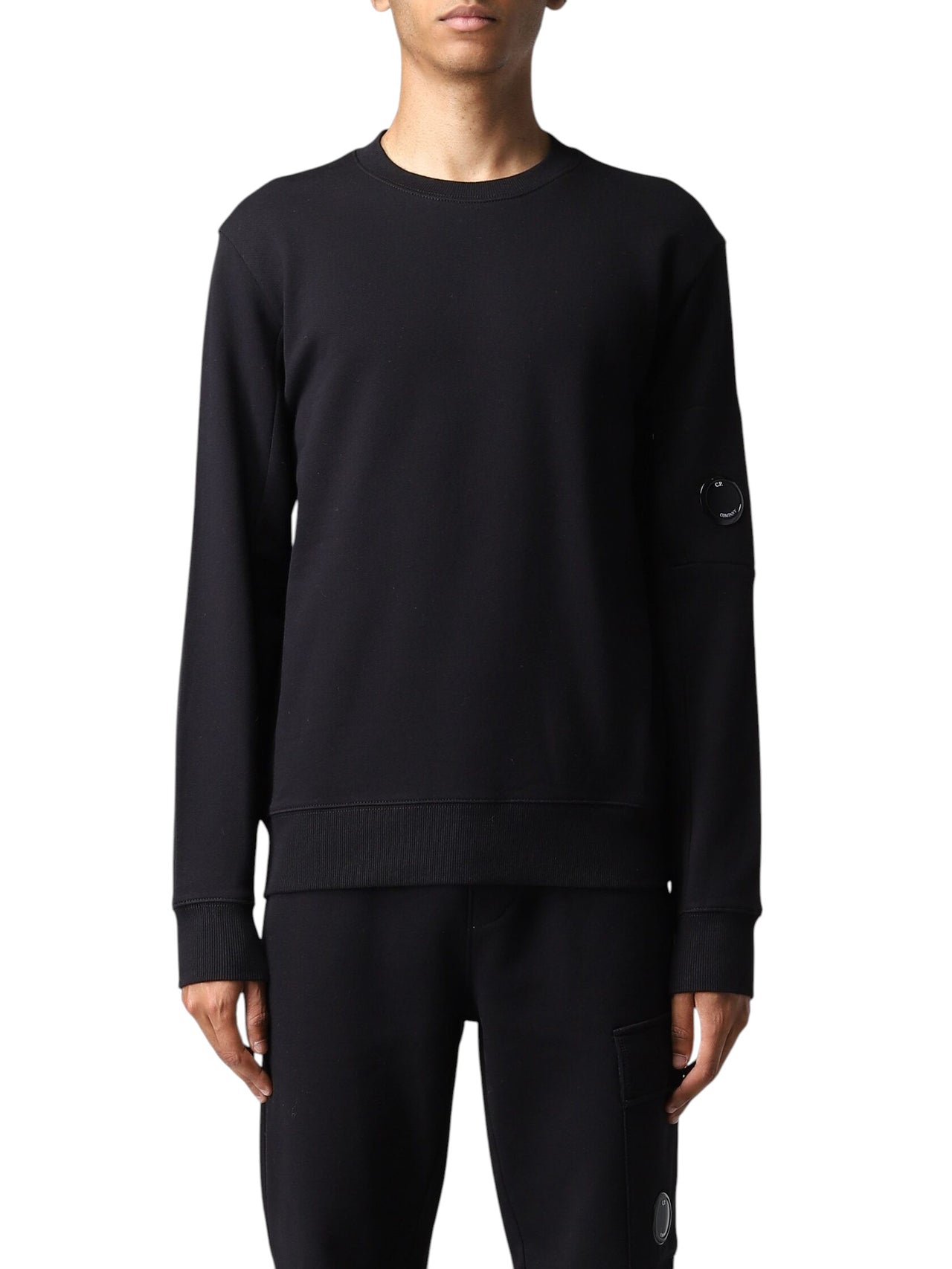 C.P. Company Sweatshirt With Lens Black