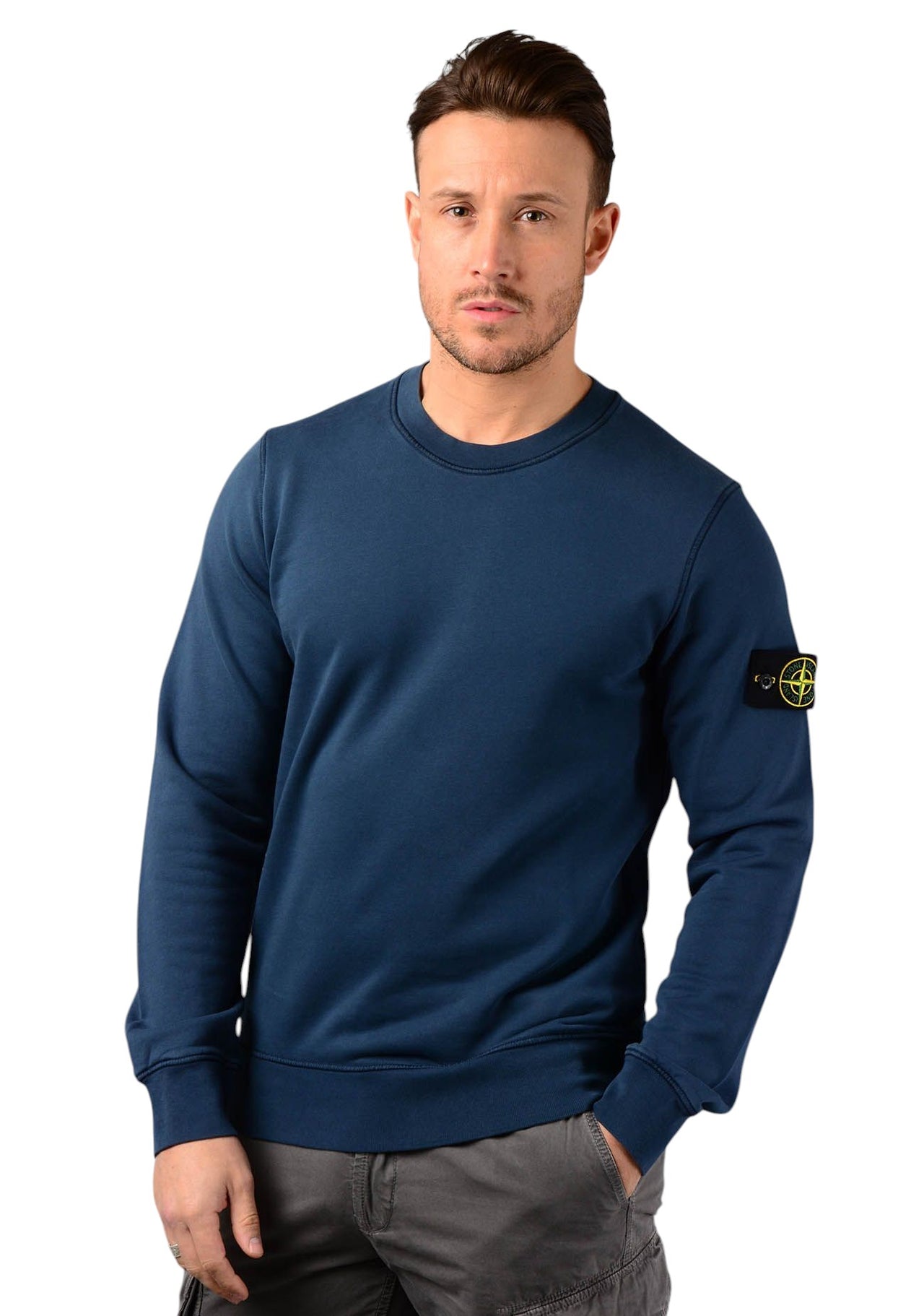 63051 Sweatshirt Avio Blue SI0137-ABL