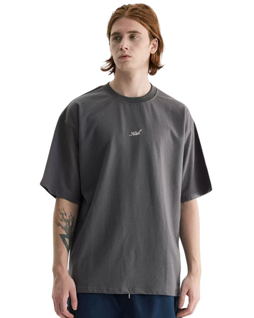 Kith Small Logo Basic T-Shirt Grey
